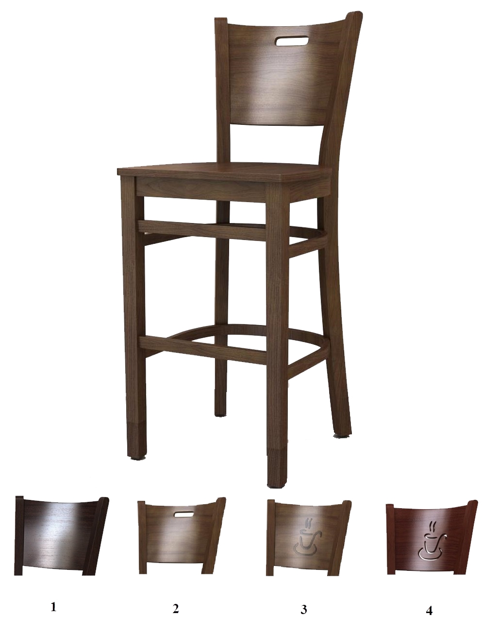 деревянные стулья для паба